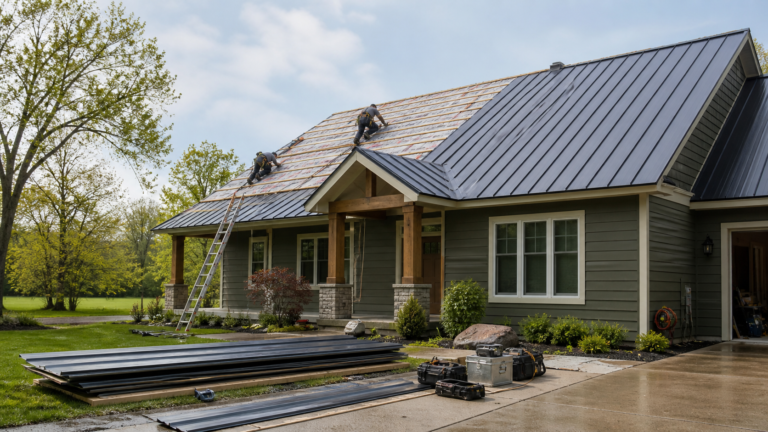 How Metal Roofing Is Installed: A Step-by-Step Guide for Homeowners